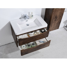 Ancona 900mm Wall Hung Single Vanity